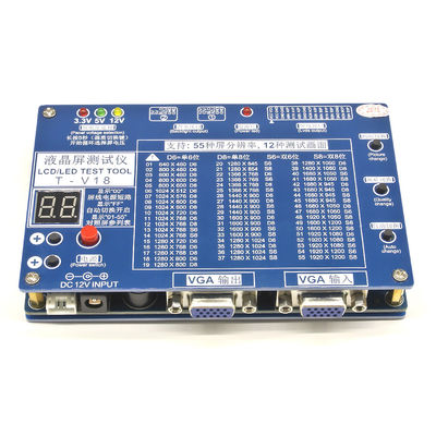 ノートパソコン用TV LED LCDパネルテスターツール 7-84インチ LVDSインターフェースケーブル インバーター対応