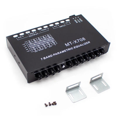 24V 5セグメントカーオーディオエクアライザー リモコンとアックスインプット
