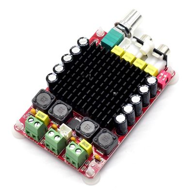 DC14-34V入力およびクラスDテクノロジーを備えたデュアルチャンネル100W出力オーディオアンプボード