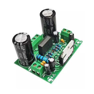 2チャネル用AC12-32V電源付き100Wモノアンプボード