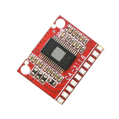 50WのダブルチャネルTPA3116D2電源増幅機モジュール,DC4.5V~24V,オーディオステレオボードのためのPOPノイズなし