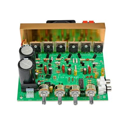 240W高功率サブウーファーアンプボード,ダブルAC18-24V入力と3*80Wピーク出力