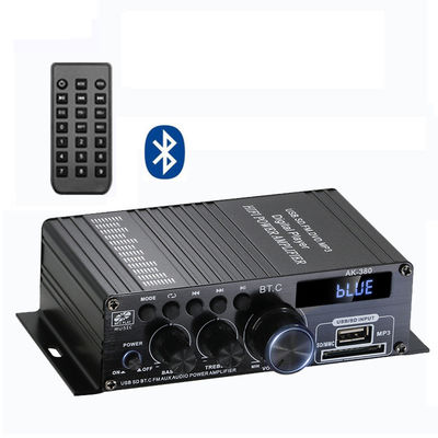 AK-380 2.0チャンネルBluetooth v5.0オーディオアンプ,ホームシアター用出力100-300W