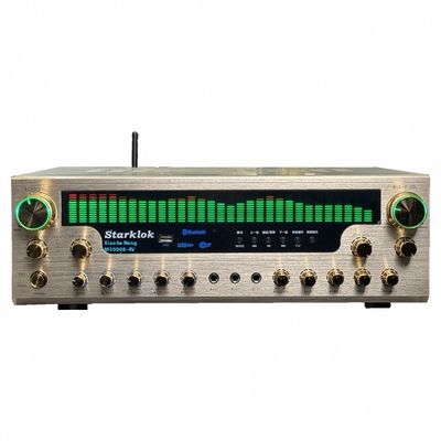 8000SW フラグシップバージョン 7.1 CH 2500W ホームアンプ 全アルミ合金金体 ダブルリング牛パーティションステレオアンプ