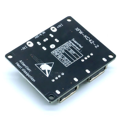 速い充電器板絶食するために軽減するモジュール6-32V 9V 12V 24Vを満たすDC-DCの木びき台のコンバーター二重USB QC3.0 QC2.0