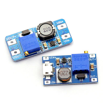 MT3608 2A DC-DCの増加する電圧板広い電圧は2/24V Lto 5/9/12/28V調節可能な力モジュールを入れた