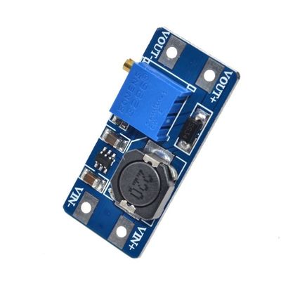 MT3608電源モジュール2A DC DCの倍力モジュール2-24Vは電圧を入れた