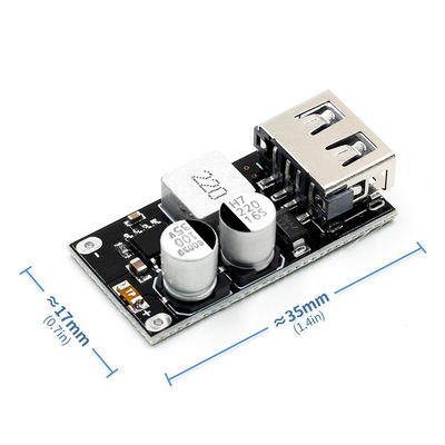 6-32V回路の充電器板電源モジュールを満たすQC3.0 2.0 USB DC-DCの木びき台のコンバーター