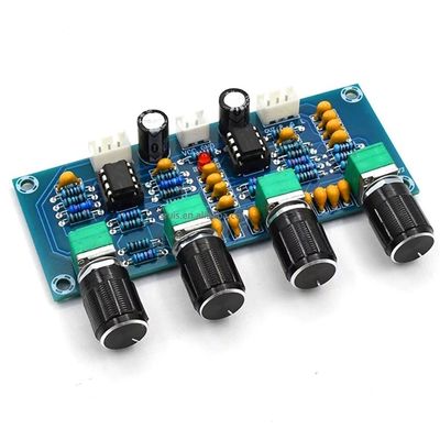 NE5532 増幅器 オーディオモジュール D クラス DC12V-24V 入力と高音階ベース音量調整のデジタル増幅器