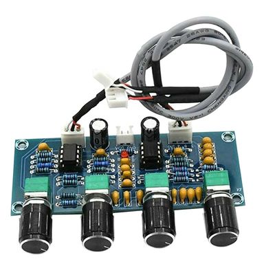 NE5532 増幅器 オーディオモジュール D クラス DC12V-24V 入力と高音階ベース音量調整のデジタル増幅器