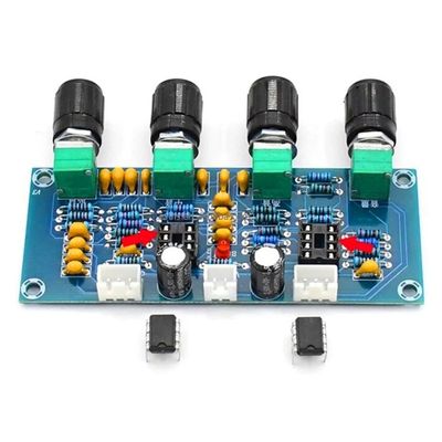 NE5532 増幅器 オーディオモジュール D クラス DC12V-24V 入力と高音階ベース音量調整のデジタル増幅器