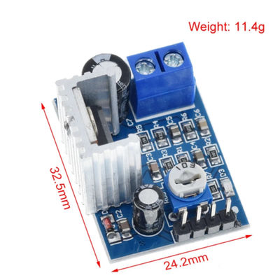 TDA2030 増幅器オーディオモジュール 6-12V 18W 増幅器回路