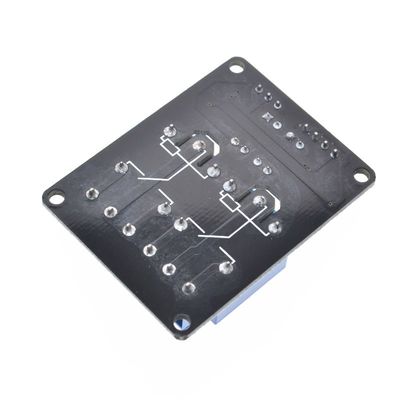 閉鎖したDC 5V 2の流通経路統制のリレー モジュールの低レベルの制動機普通