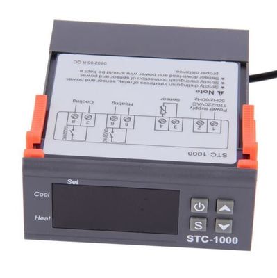 STC-1000デジタルの湿気のコントローラーのサーモスタットの温度調節器AC 110V 220V