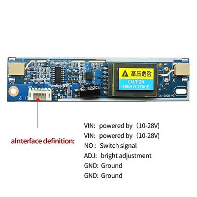 CA-2028 小型ポート2ランプLcd LEDバックライトドライバーボード PCモニターインバーターボード