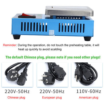 LEDの速いはんだ付けすることのためのLEDのバックライトのストリップのテスター用具400W PTCの暖房版