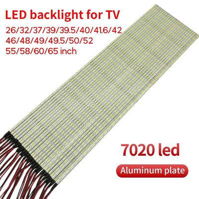65&quot;への26&quot; LEDのバックライトのストリップ7020 LEDの端ストリップ3.8mmの広いアルミニウム版