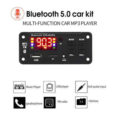 2x25W 50W MP3 プレーヤー Bluetooth オーディオ モジュール ボード リモコン ワイヤレス サウンド システム
