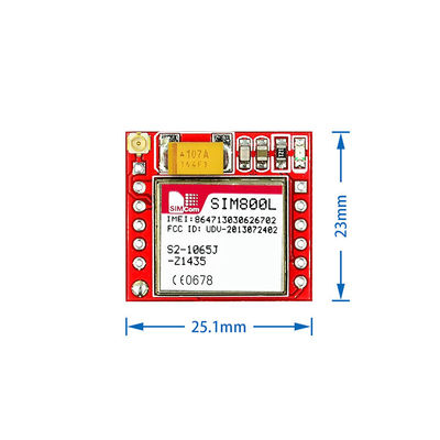 SIM800L GPRS GSMモジュール マイクロSIMカード中心のクォード バンドTTLシリアル ポート