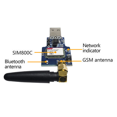 SIM800 SIM800C Gsmモジュールのクォード バンドGSM GPRSへの無線WifiモジュールUsb