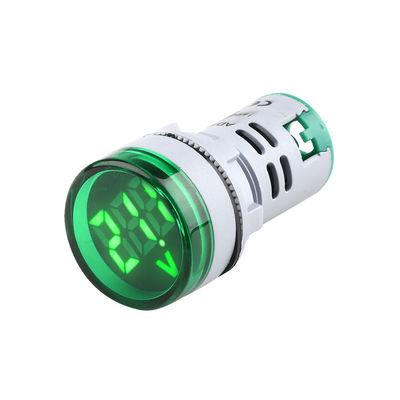 22mm小型デジタル ボルトメータDC 6-100Vの電圧メートルのテスターの表示器の試験ランプ ライト表示