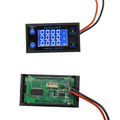 10Aデジタルのボルトおよびアンペア メートル4ビット高精度DC 0-200V