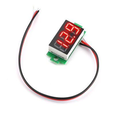 DC 0-100V 0.36&quot;デジタル電流計の電圧計3ワイヤーLED表示パネル