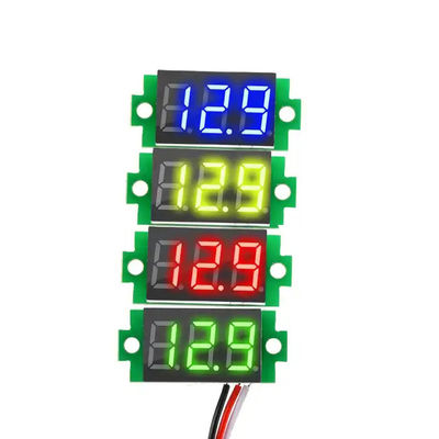 DC 0-100V 0.36&quot;デジタル電流計の電圧計3ワイヤーLED表示パネル