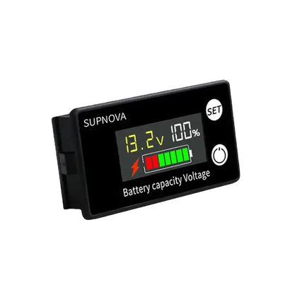 鉛の酸のデジタル電流計の電圧計のオートバイのボルトのゲージ12V-84V