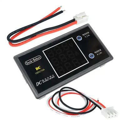 LCDデジタルの電力計の電圧計の電流計DC 0-100V 10A 1000W