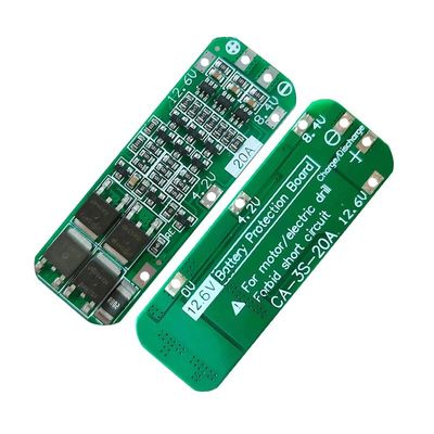 CA-3S-20A-E 11.1V 12V 12.6V BMS バッテリー保護板 リチウム3s BMS モジュール