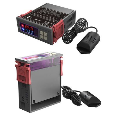 SHT2000デジタルの湿気のコントローラーLEDの湿度計の電源スイッチのセリウム