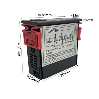 STC-3008デジタル体温計のコントローラー2のリレーは調査12V 24V 220Vと出力した