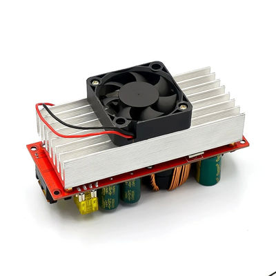 1800W 40A DC-DCブースト変換板 10-60V 扇風機による 12-90V ブースト電源モジュール