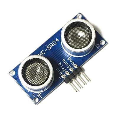 HC-SR04 超音波距離測定センサーのための送信機と受信機モジュール