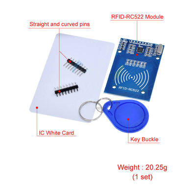 13.56MHz RFID RC522 モジュールは,Arduino IC KEY SPIライターリーダーICカード近接モジュール