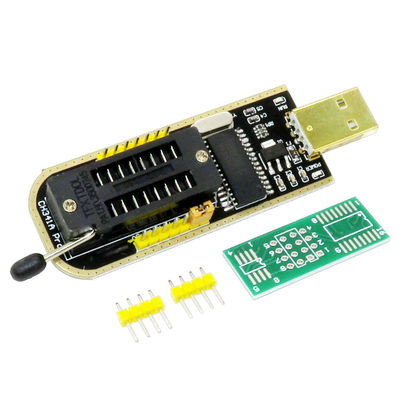 CH341A 24 25 シリーズ EEPROM Flash BIOS USB プログラマ モジュール + SOIC8 SOP8 テスト クリップ EEPROM 93CXX / 25CXX / 24CXX