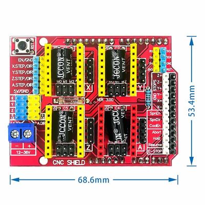 A4988 ドライバーボード 3Dプリンター CNC シールド V3 刻印機 拡張ボード