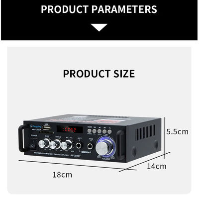 120W LDZS AV-298BT ステレオオーディオアンプ 無線BT 20