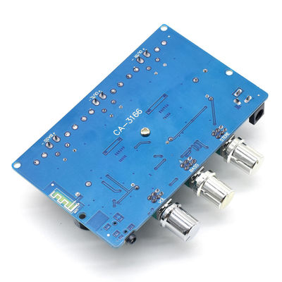 CA-3166B ブルーツ Bluetooth 5.0 アンプボード 2*50W+100W 2.1チャンネル TPA3116D2 DC12~24V電源付き
