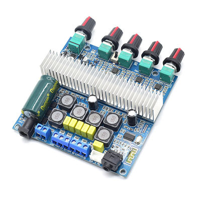 2.1 HiFi アンプ Bluetooth 5.0 オーディオボード 2*50W+100W 出力と DC12 〜 24V 電源