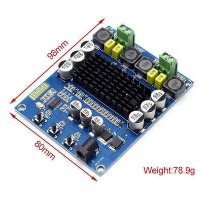 TPA3116D2 ワイヤレスデジタルアンプボード 2*50W 出力電源 DC12-24V ブルートゥース 5.0 DIY スピーカーアンプ