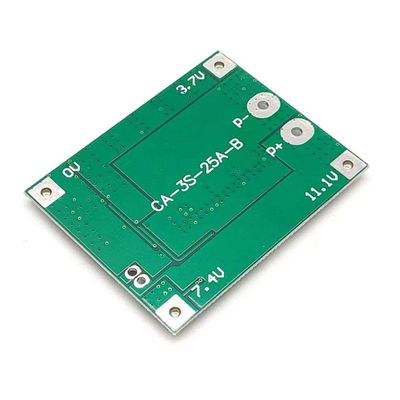 3S 25A リチウムイオン 18650 BMS PCM バッテリー保護板 リチウムイオンリポバッテリーのためのバランス
