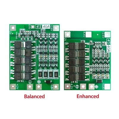 CA-4S-40A リチウムイオン電池充電器 リポセルモジュール PCB BMS 保護板 掘削モーター 12.6V バランス付き