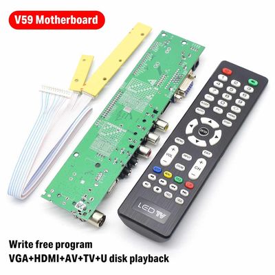 HDVX9-AS V4.5 ユニバーサル LED TV メインボード V59 ユニバーサル LCD LED TV コントローラーボード