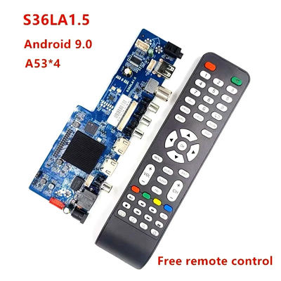 ユニバーサル 32 インチ 1+8G スマート LED テレビ回路板 12V 電圧を持つPCBベースのマザーボード