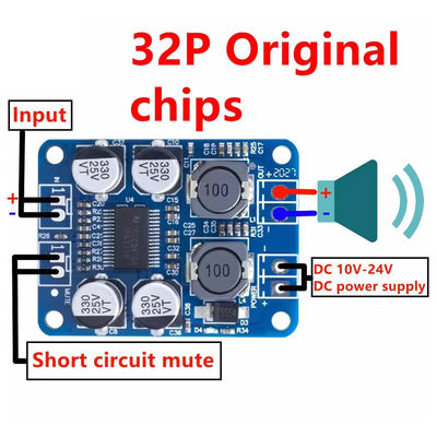 CA-3118 DC 12-24V PBTL 60W モノクラスD パワーアンプ モジュールチップ TPA3118