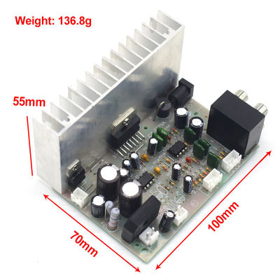 CA-7379A デジタルサブウーファーアンプボード AC/DC 12V 2*38W TDA7379 AMP モジュール