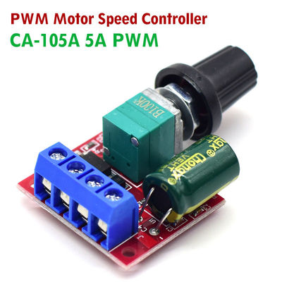 CA-105A ミニ 5A DCモータースピードコントローラモジュール マックス 90W 3V-35V