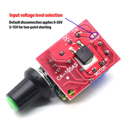 CA-105AS 35V 5A 90W PWM モータースピードコントローラー LEDディミングのための調整ボードスイッチ